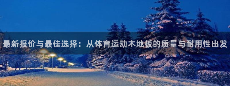 最新报价与最佳选择：从体育运动木地板的质量与耐用性出发