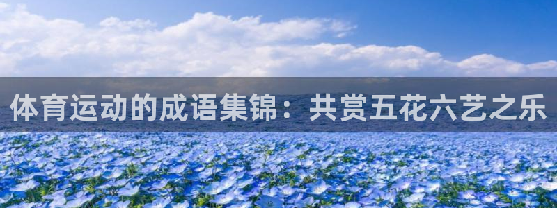 体育运动的成语集锦：共赏五花六艺之乐